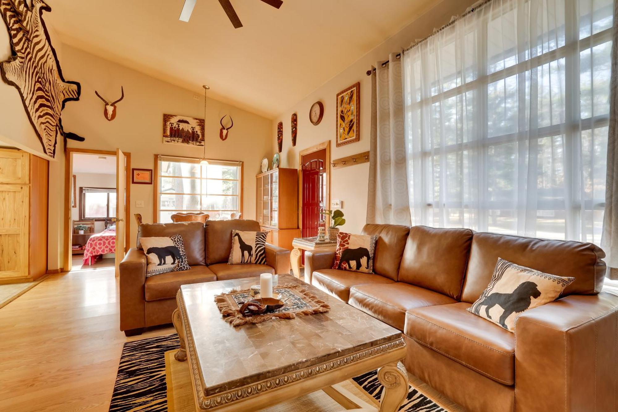 Wisconsin Cabin With Atv Trails, Near Lake Arbutus! Hatfield Εξωτερικό φωτογραφία