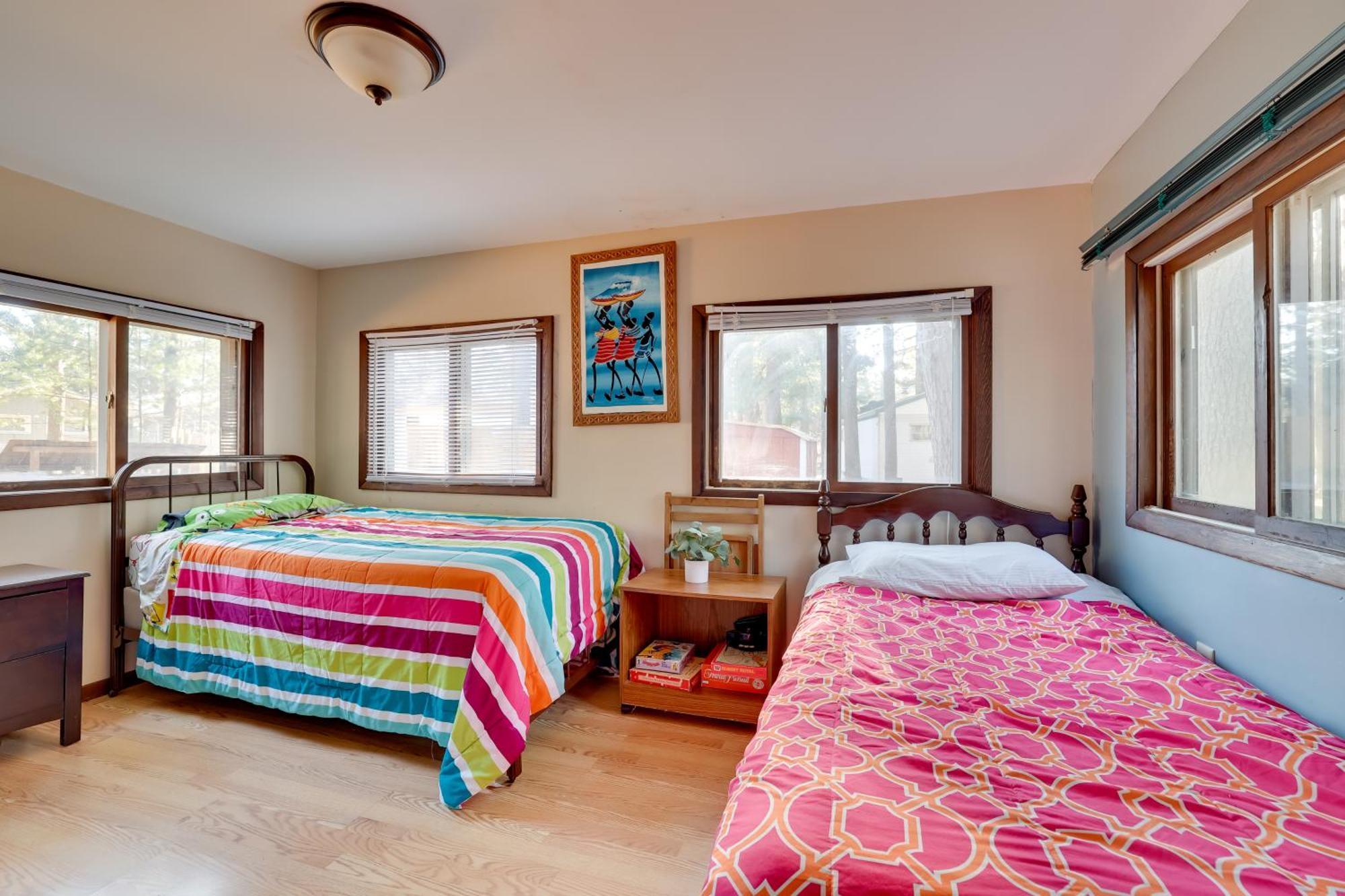 Wisconsin Cabin With Atv Trails, Near Lake Arbutus! Hatfield Εξωτερικό φωτογραφία